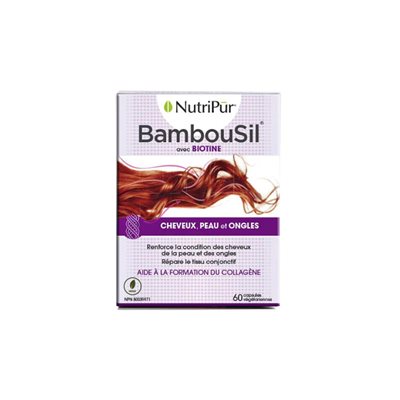Nutripur Bambousil avec Biotine 60vcaps