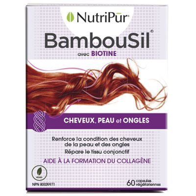 Nutripur Bambousil with Biotin 60vcaps