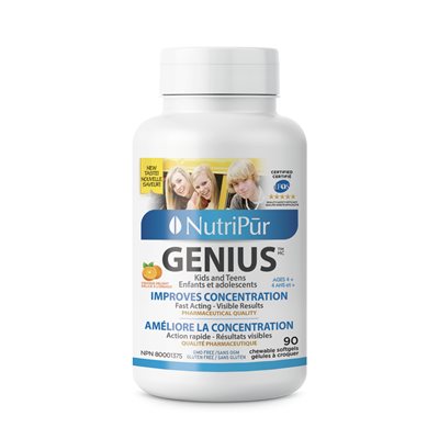 Genius Kids-Teens-90 softgels 90 softgel