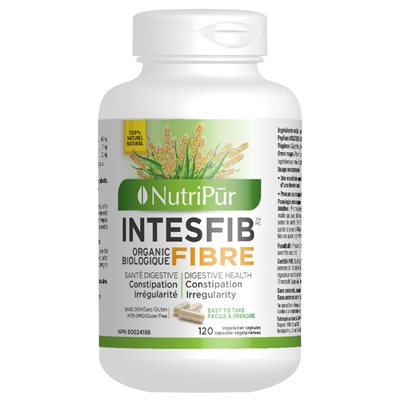 NutriPur IntesFib Fibre Organic 120 vcaps