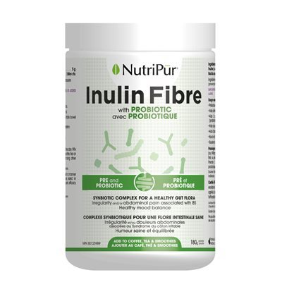 Nutripur Inulin Fibre + with probiotics 180g Nutripur Inulin Fibre + with probiotics 180g