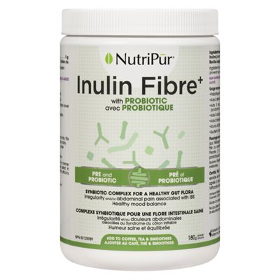 Nutripur Inulin Fibre+ Avec Probiotiques 180G