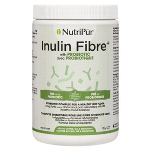 Nutripur Inulin Fibre+ Avec Probiotiques 180G