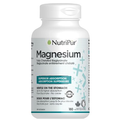 Nutripur Magnesium Bisglycinate 180vcaps Nutripur Magnesium Bisglycinate 180vcaps