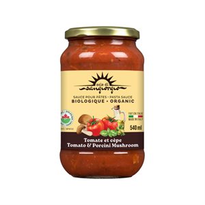 Sole Di Sangiorgio Sauce tomate et cèpe biologique 540ml