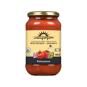 Sole Di Sangiorgio Organic Puttanesca Sauce 540ml