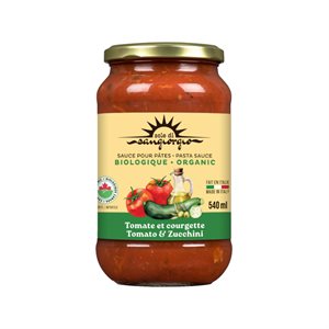Sole Di Sangiorgio Sauce tomate et courgette biologique 540ml