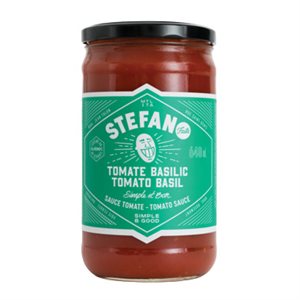 Stefano Tomato Basil Sauce 648ml