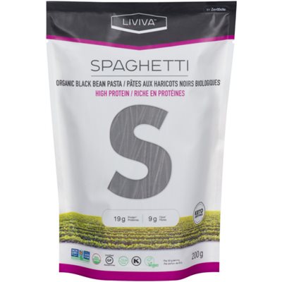 Liviva Spaghetti Haricot Noir Bio