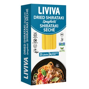 Liviva Nouilles Shirataki Séché 120g