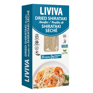 Liviva Spaghetti Shirataki Séché 120g