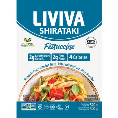 Liviva Organic Shirataki Fettuccine 520g 