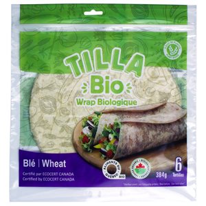 Tilla Bio Blé Wrap 384G