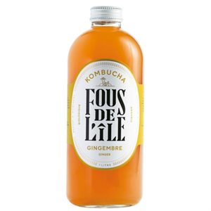 Fous De L'ile Kombucha biologique--Gingembre 1L