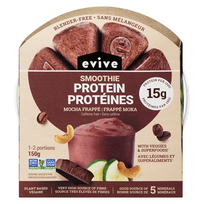 Evive Mocha Frapp Protein Smoothie-Caffeine free 150g