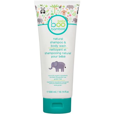 Boo Bamboo Baby Nettoyant et Shampooing Naturel pour Bébé 300 ml