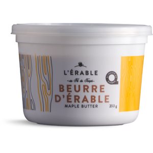 Erable Au Fil Du Temps Beurre D'Érable Pur À 100% En Pot 200g