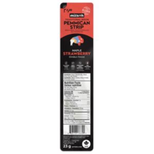 Mitsoh Pemmican Strip Maple Strawberry 23g