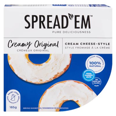 Spread'Em Fauxmage Style à La Créme Original 185G