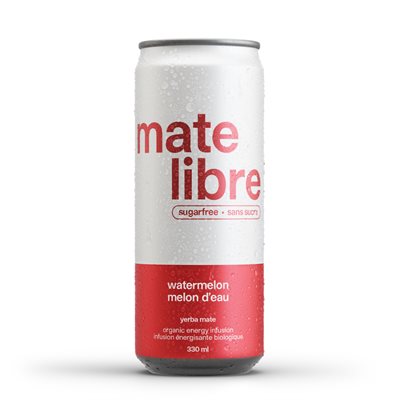 MATE LIBREINFUSION DE YERBA MATÉ MELON D'EAU (SANS SUCRE) BIO 330ml