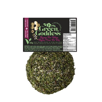 Green Goddess Vegan Thyme For Wise Cheeseball 200g