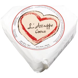L'Attrappe Coeur Organic Rind Cheese 180 G
