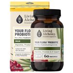 Living Alchemy Your Flora® Probiotique pour hommes 60 capsules végétales
