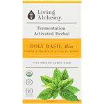 Living Alchemy Vivant Plantes Activées par Fermentation Basilic Sacré 60 Capsules de Pullulan