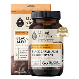 Living Alchemy Black Garlic Alive 60vcaps