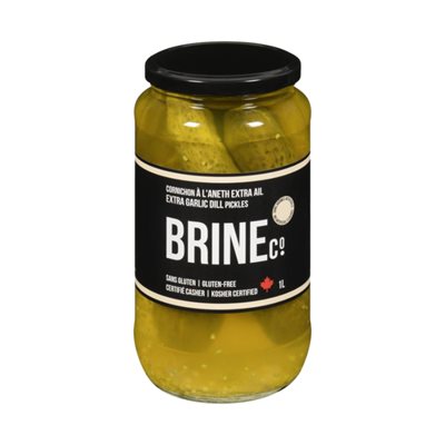 Brine Co Cornichon À L'Aneth Extra Ail 1L