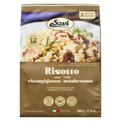 Savi Gourmet Mushroom Risotto 500G