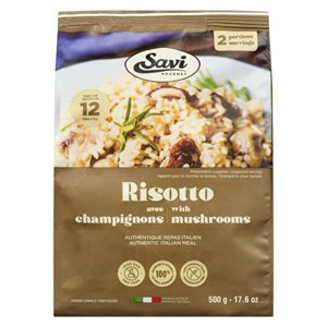 Savi Gourmet Mushroom Risotto 500G