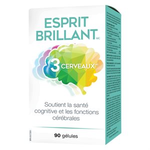 3 Brains Brilliant Mind™ 90 Softgels