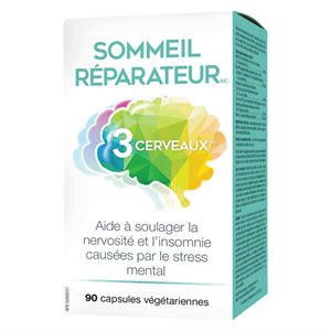 3 Brains Restful Sleep™ 90 Vegetarian Capsules