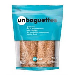 Unbun Unbaguettes 2 Mini-Baguette x 130 g (260 g) 260g