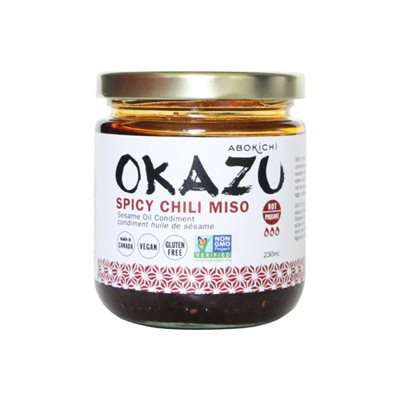 Abokichi Huile De Chili Épicée Japonaise Au Miso 230ml