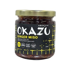 Ginger Miso Huile De Piment Japonais 230ml