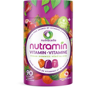 Nutracelle Nutramin Adult Muli Vitamin 90gummies