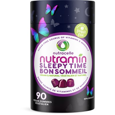 Nutracelle Nutramin Sleepy time Vitamin Vegan 90gummies