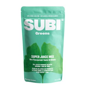 Subi Greens Mélange à Super Jus Sans Arômes 40 Portions