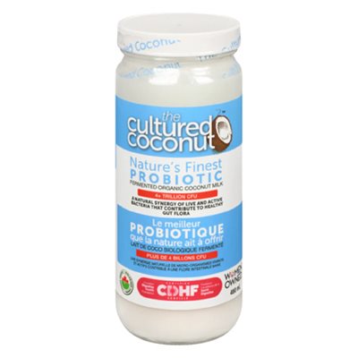 The Cultured Coconut Lait de noix de coco biologique fermenté