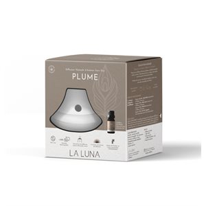 La Luna Diffuseurs Nomade D'Aromes Sans Eau - Plume + Cadeau Lobby Velours