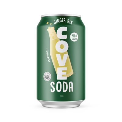 Cove Probiotic Soda- Ginger Ale 355ml