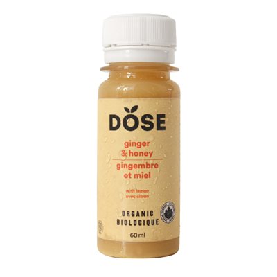 Dose Shot Gingembre Miel Bio 60ml Dose Shot Gingembre Miel Bio 60ml