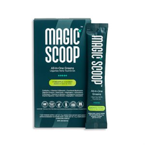 Magic Scoop Mélange de superaliments tout-en-un – Ananas et noix de coco (trousse de 7 jours)