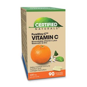 Certified Naturals Pureway Vitamine C 600Mg 90Vcaps