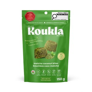 Délices Koukla Bouchées Coco Matcha 150 g