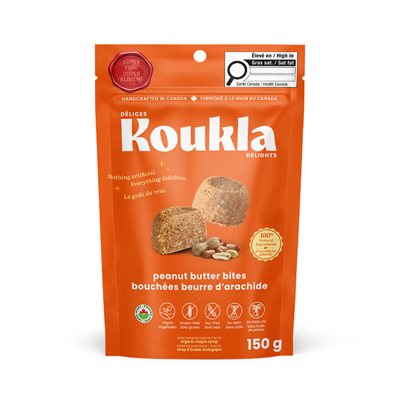 Délices Koukla Bouchées Beurre d'Arachide 150 g