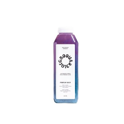 Groova Juice Purple Rain Lavender Lemonade Organic Cold-Pressed Juice 500ml