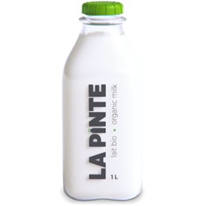 La Pinte 2% organic milk 1L
